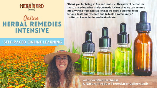 Handmade Herbal Remedies Intensive - Online Course